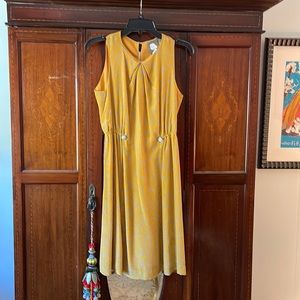 Anthropology Silk Dress